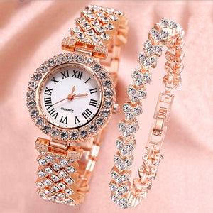 Rose Gold Watch Bracelet