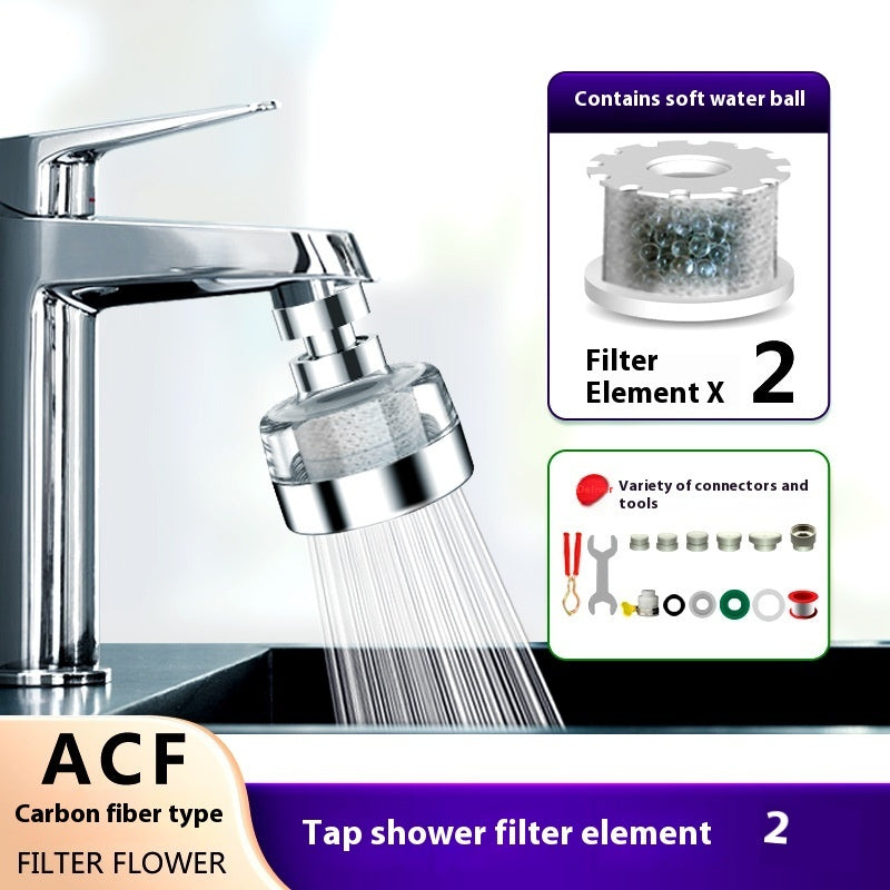 Faucet-Mount Water Filter – Tap Extender with Soft Water Attachment