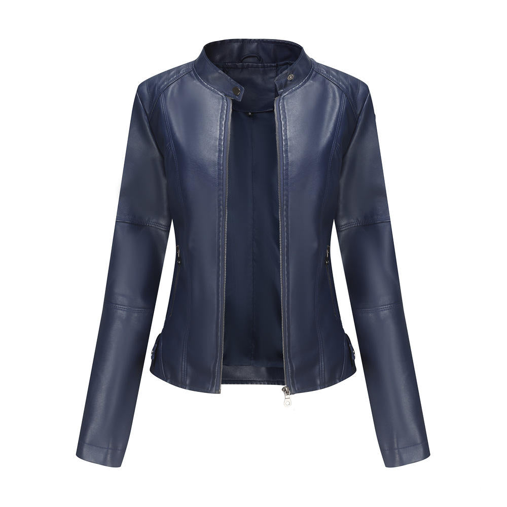 Arrival Hot-Selling AutumnWinter Womens Fashionable PU Leather Suit