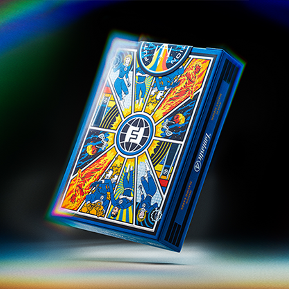 Theory11 Fantastic Four Playing Cards – Retro-Futuristic Marvel Edition