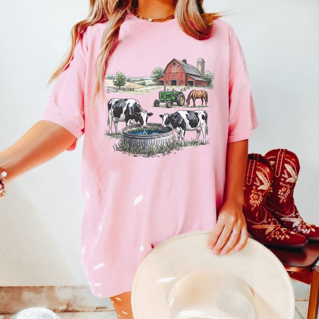 90s Heritage Farm T-Shirt – Classic American Country Lifestyle Tee