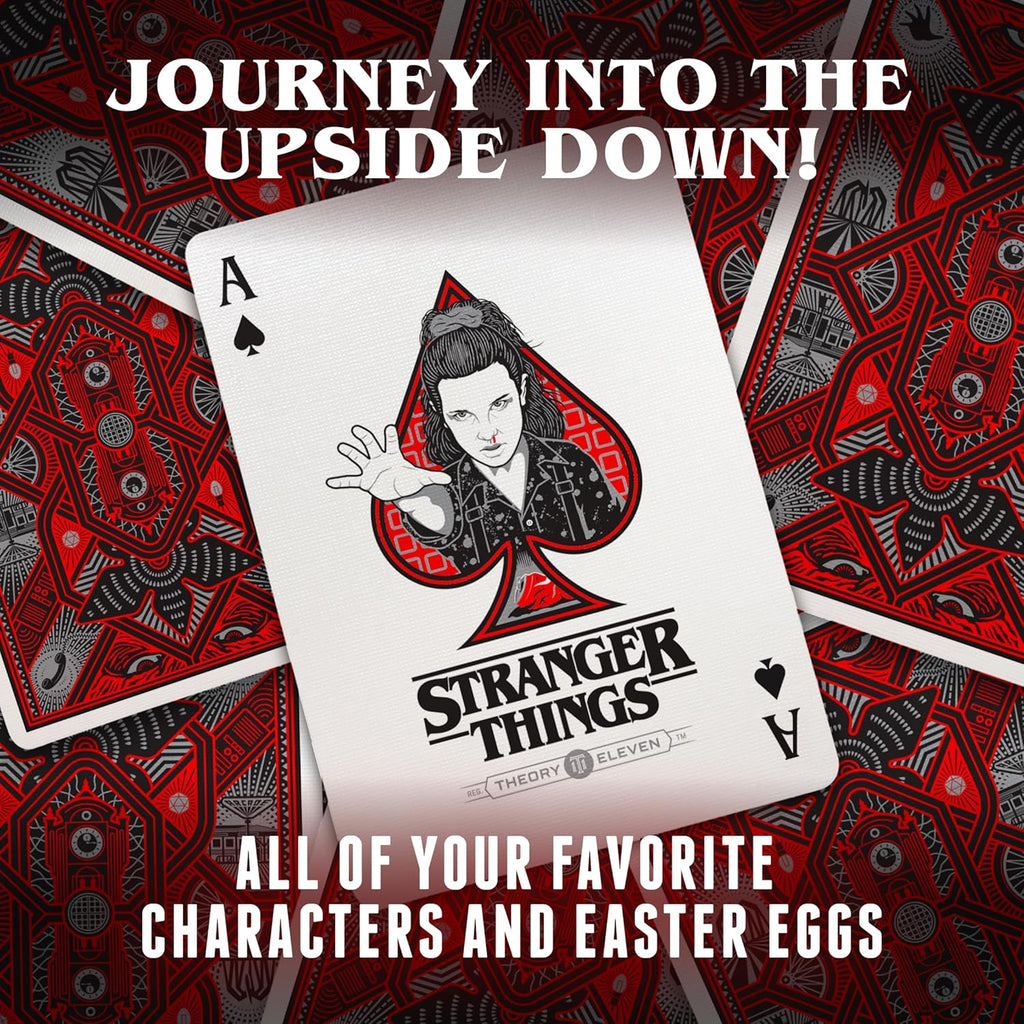 Theory11 Stranger Things Playing Cards – Official Netflix Edition