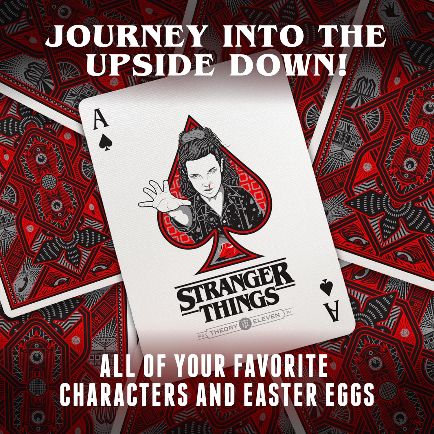 Theory11 Stranger Things Playing Cards – Official Netflix Edition