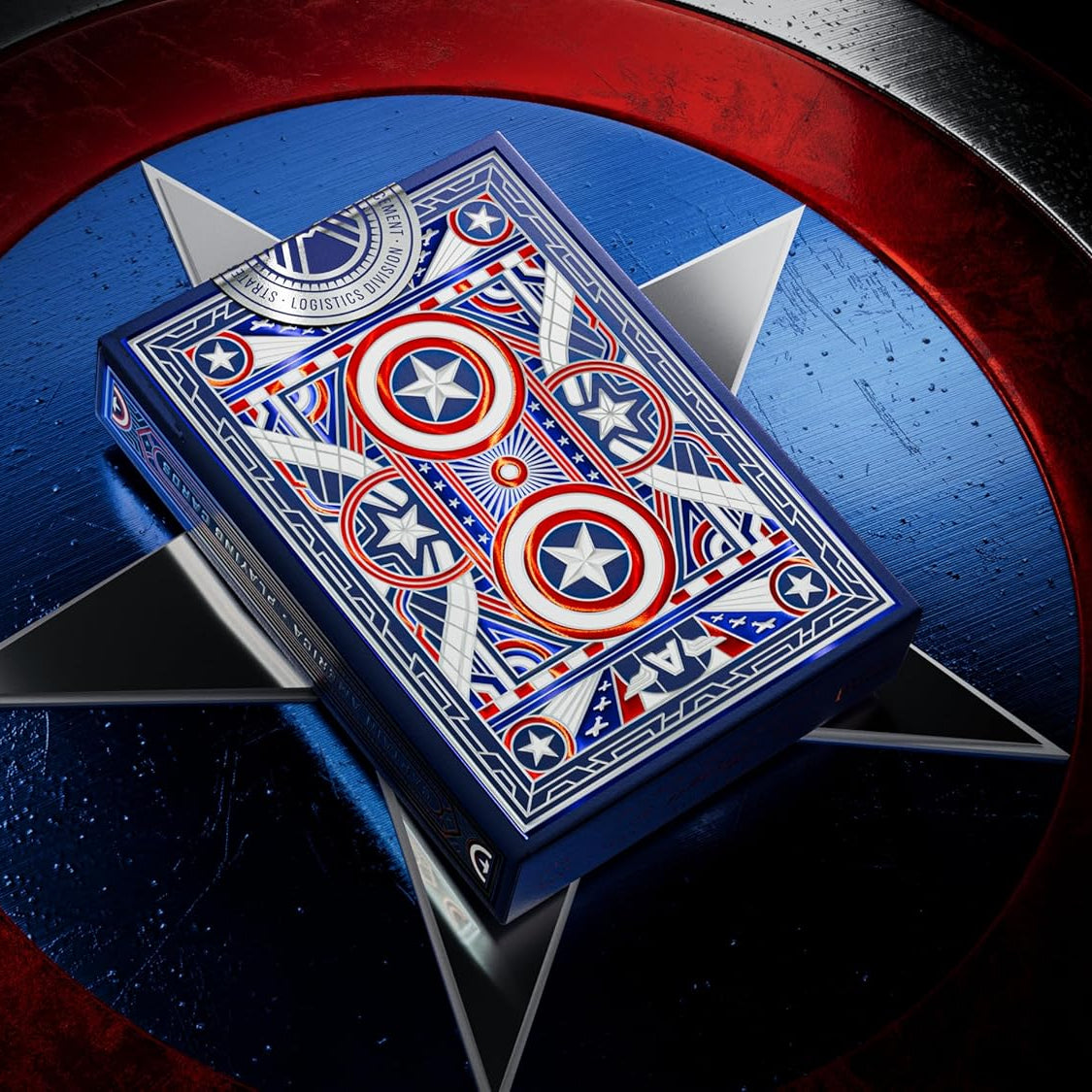 Theory11 Captain America Playing Cards
