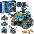 Sillbird Robot Building Kit 488 Pieces 5in1 STEM Toy Remote Control Blue.