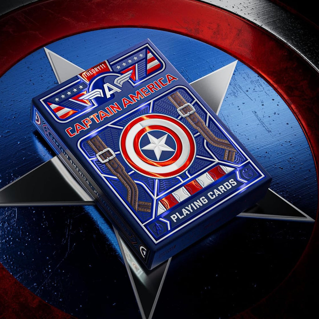 Theory11 Captain America Playing Cards