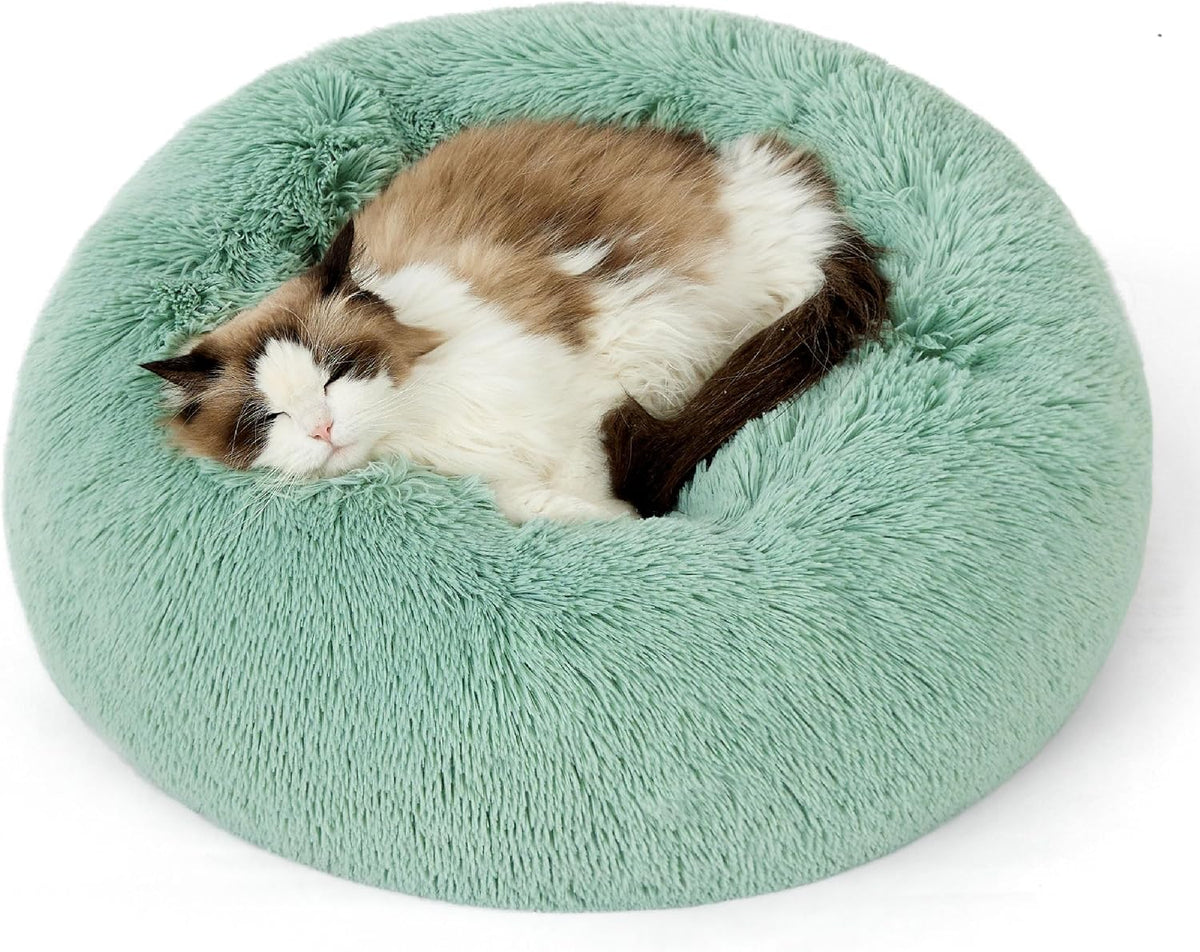 Bedsure Calming Donut Pet Bed – Multiple Sizes & Colors