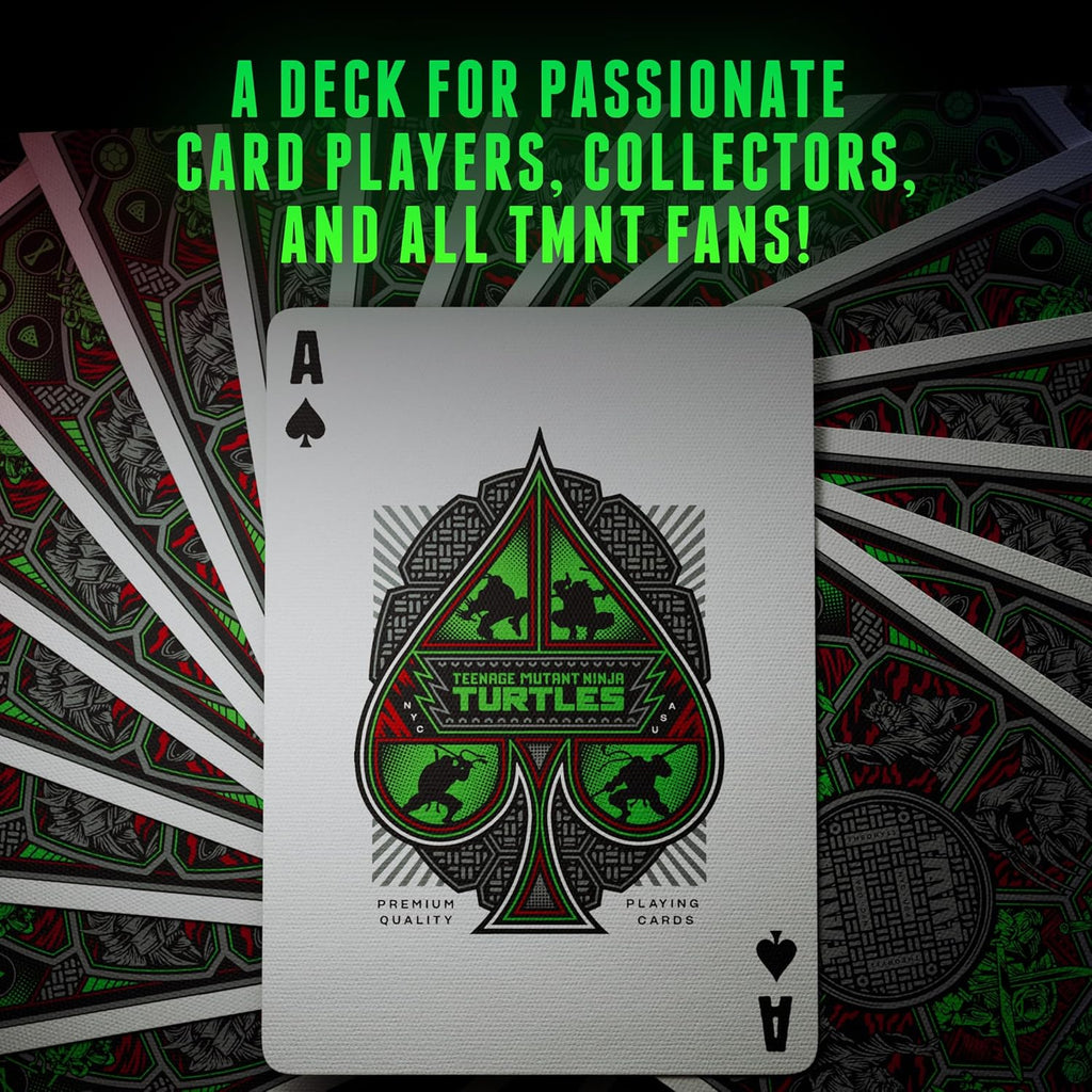 Theory11 Teenage Mutant Ninja Turtles Playing Cards – TMNT Premium Deck