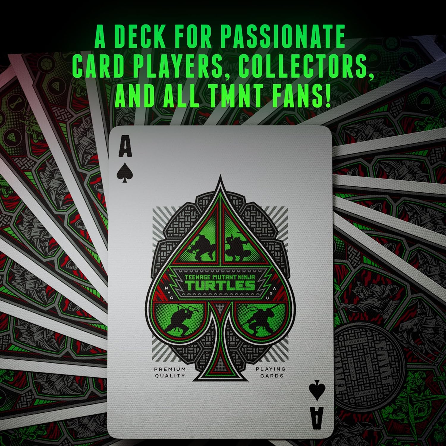 Theory11 Teenage Mutant Ninja Turtles Playing Cards – TMNT Premium Deck