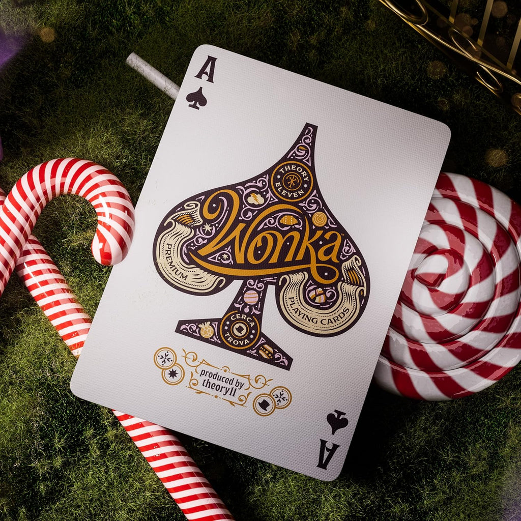 Theory11 Wonka Playing Cards – Premium Purple Collector’s Edition