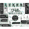 Gethelud 50PCS Modern Farmhouse Bulletin Board Decor 44.5x32.5cm Style 1