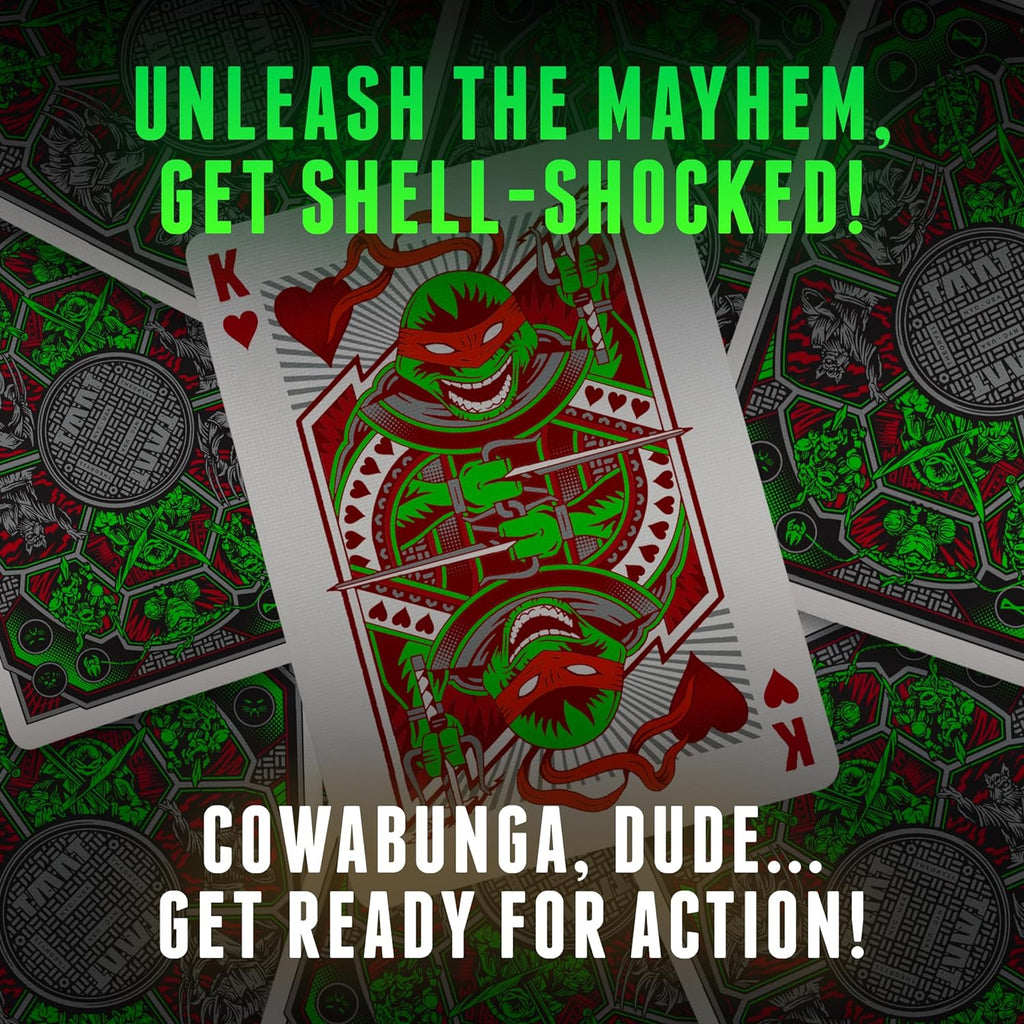 Theory11 Teenage Mutant Ninja Turtles Playing Cards – TMNT Premium Deck