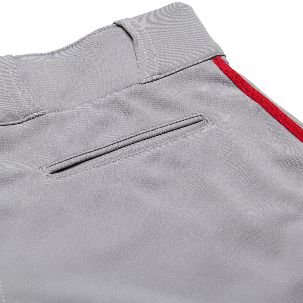 Champro Triple Crown 2.0 Baseball Knickers with Braid Grey Scarlet Size XL