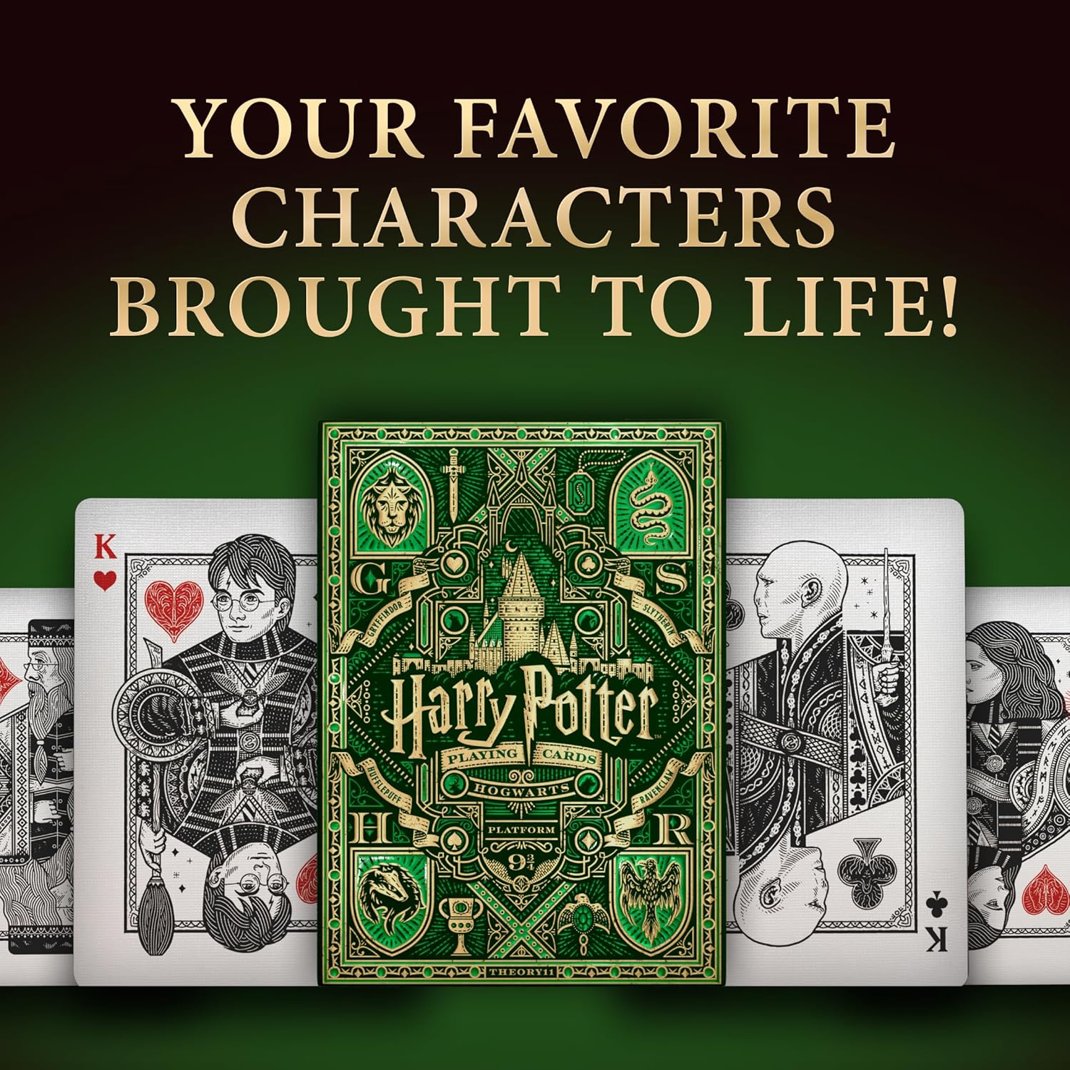 Theory11 Harry Potter Playing Cards