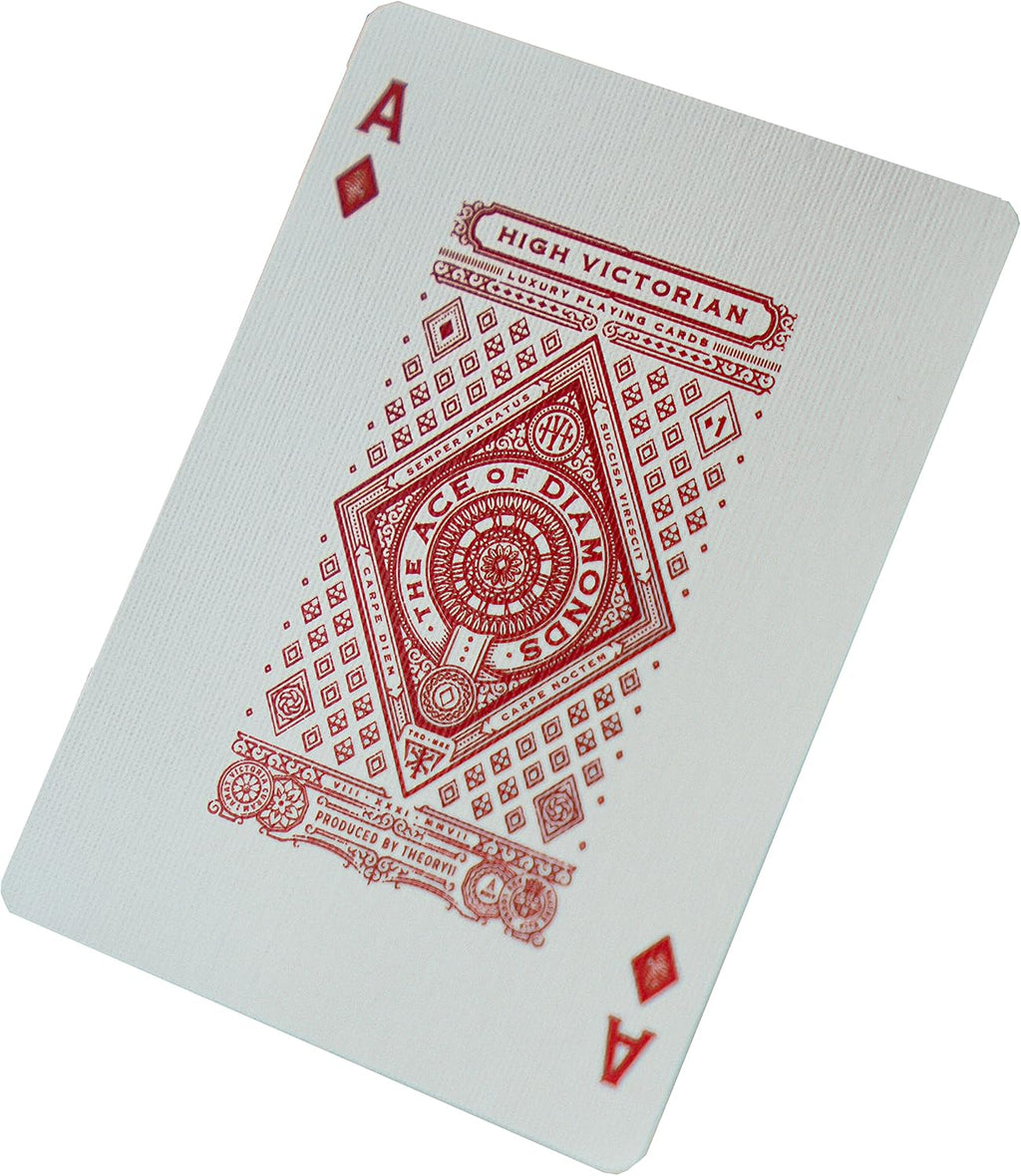 Theory11 High Victorian Playing Cards - Red and Green Premium Decks