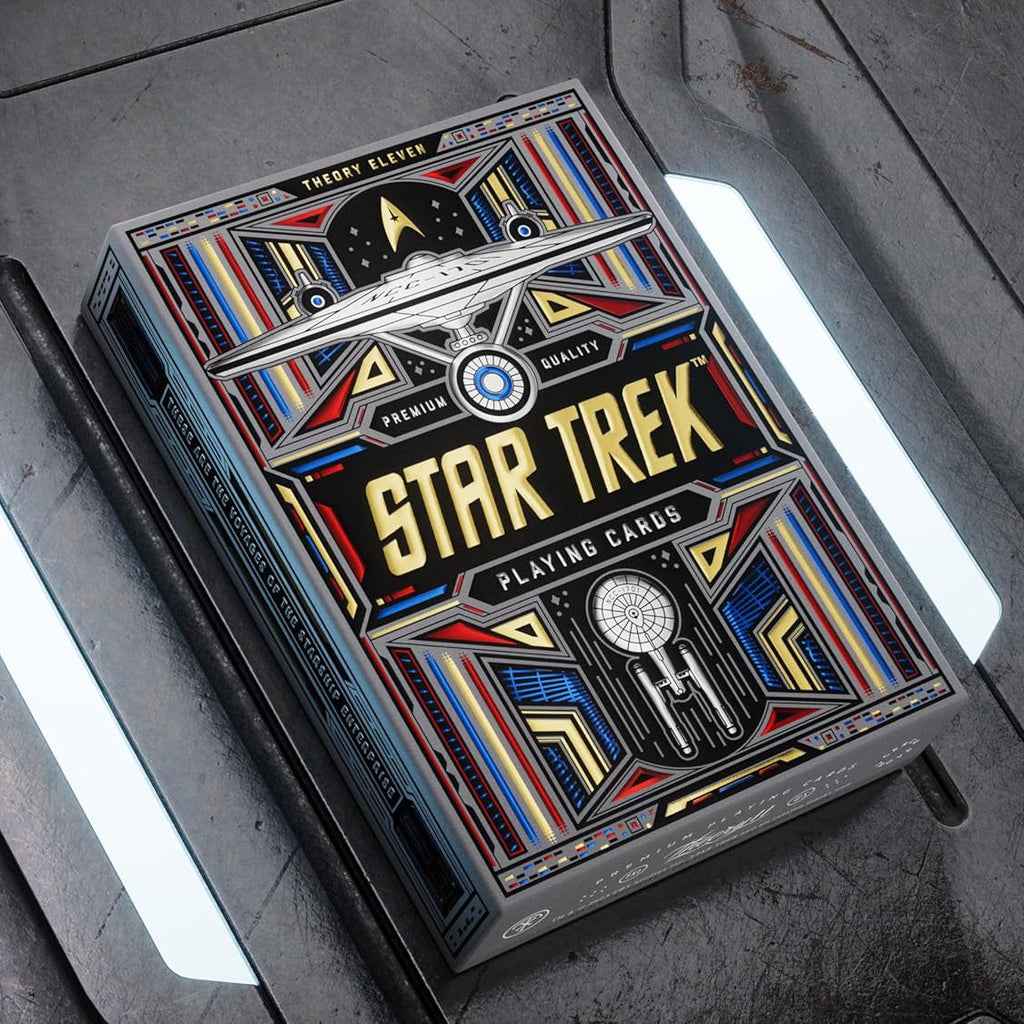 Theory11 Star Trek Light Edition Playing Cards – Premium Galaxy Deck