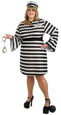 Female Prisoner Plus Size Dress Costume