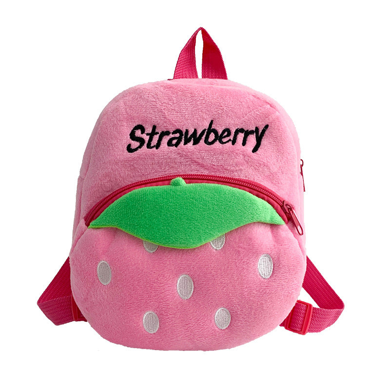 Early Childhood Education Cute Baby Children Plush School Bag