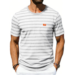 Striped Light Gray