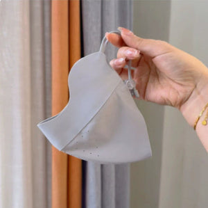 Half Face Light Gray New