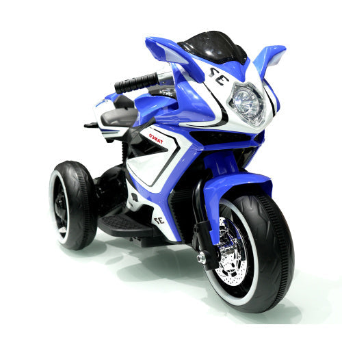 Kids 6V Electric Ride-On Motorcycle, Battery Powered Toy Bike for 3-4 Year Olds