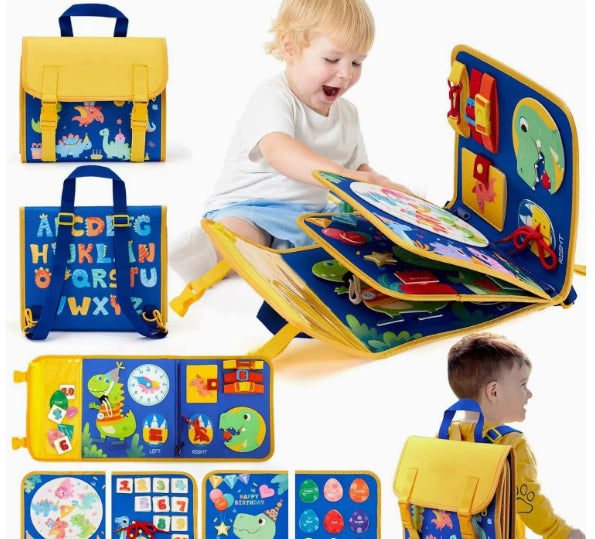 Buttons & Dressing Busy Book