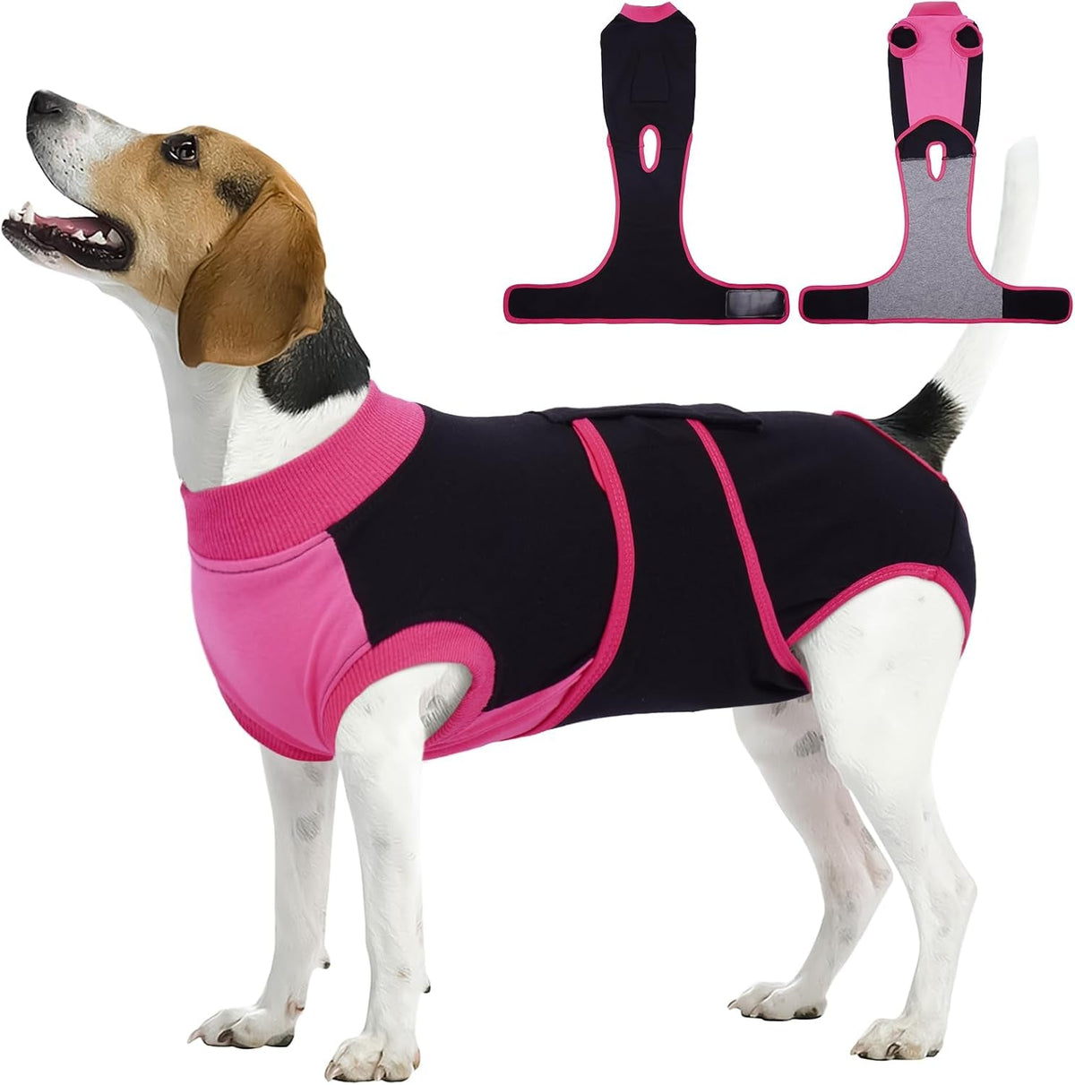 Female Dog Recovery Suit After Spay, XS–2XL