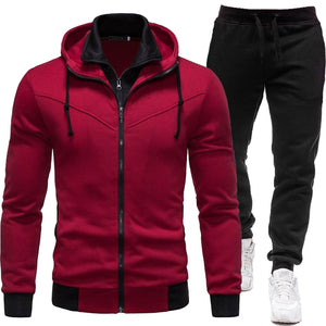 Red And Black Trousers