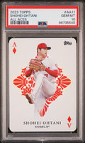Graded 2023 Topps Shohei Ohtani #AA11 All Aces Baseball Card PSA 10 Gem Mint