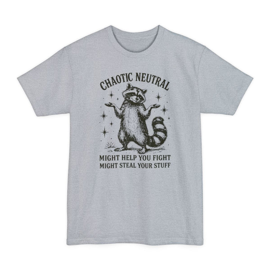 Chaotic Neutral Raccoon Tall T-Shirt