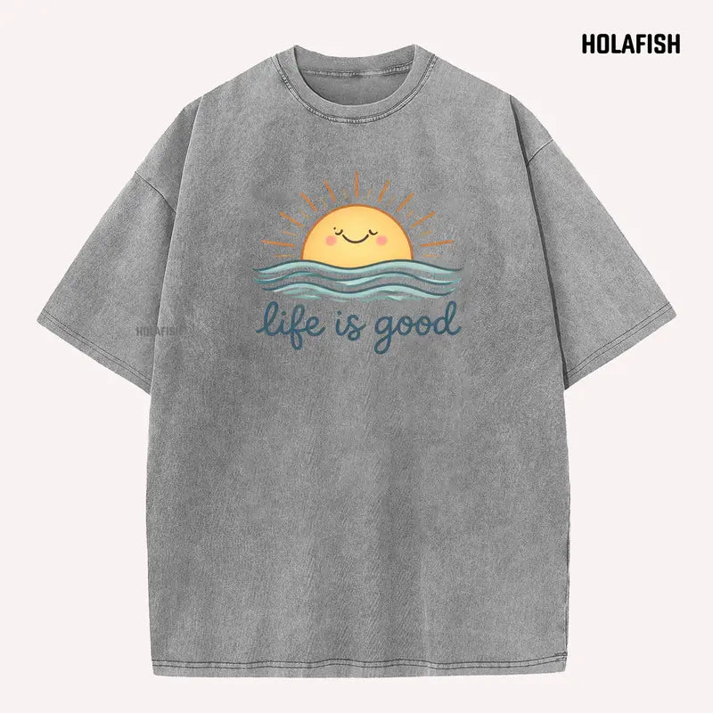 Life is Good Inspirational T-Shirt