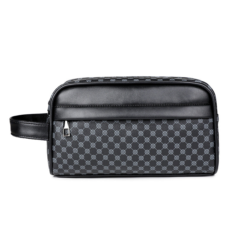 Men's Clutch Fashion Vintage Printed Handbag