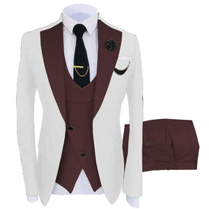 White & Wine Red