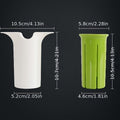 Versatile Manual Vegetable Chopper - Perfect for Cucumbers, Carrots & More - Durable ABS Kitchen Gadget