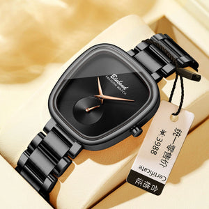 Black Steel Black Dial