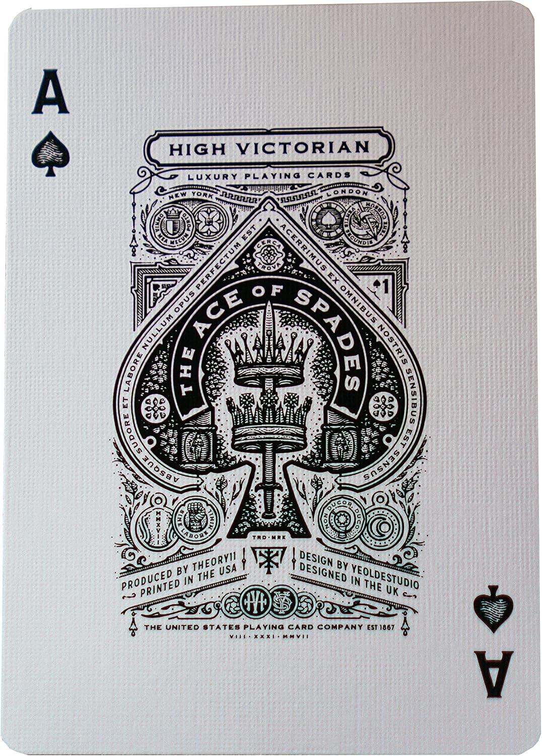Theory11 High Victorian Playing Cards - Red and Green Premium Decks