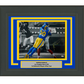 Framed Autographed/Signed Aaron Donald Los Angeles LA Rams 16x20 Football Photo JSA COA #4
