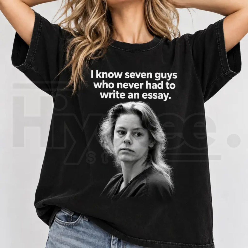 Aileen Wuornos True Crime T-Shirt – Dark Humor Graphic Tee for Crime Lovers