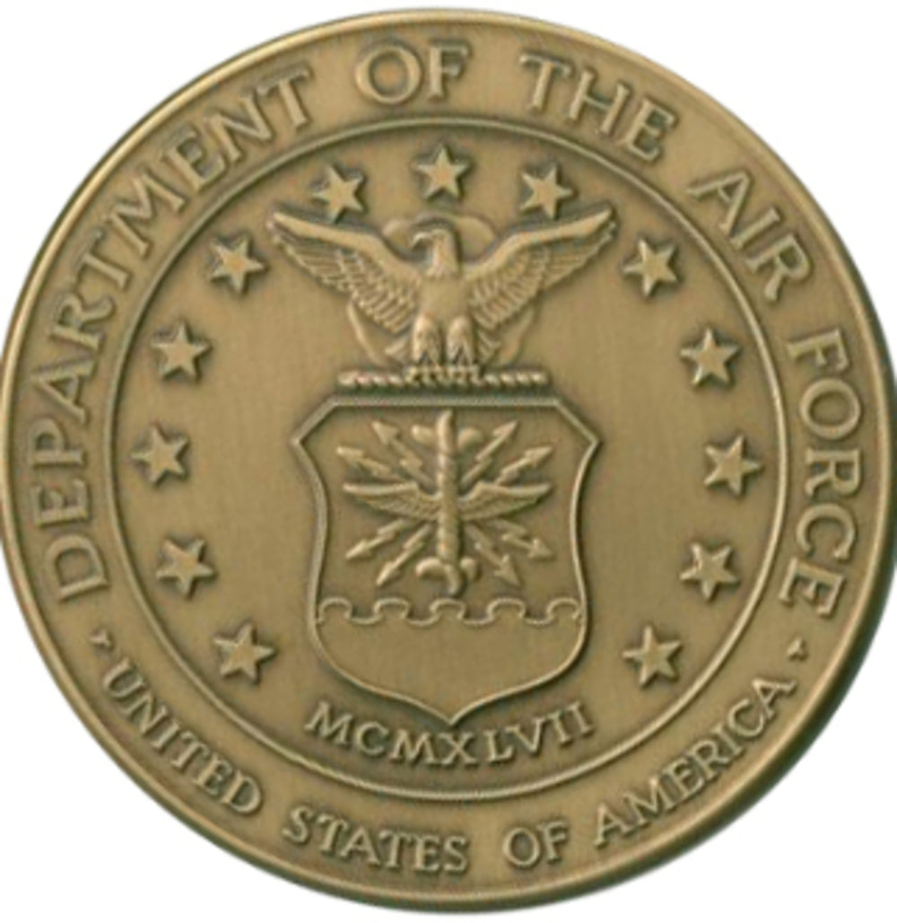 Air Force Service Medallion, Air Force Brass Medallion