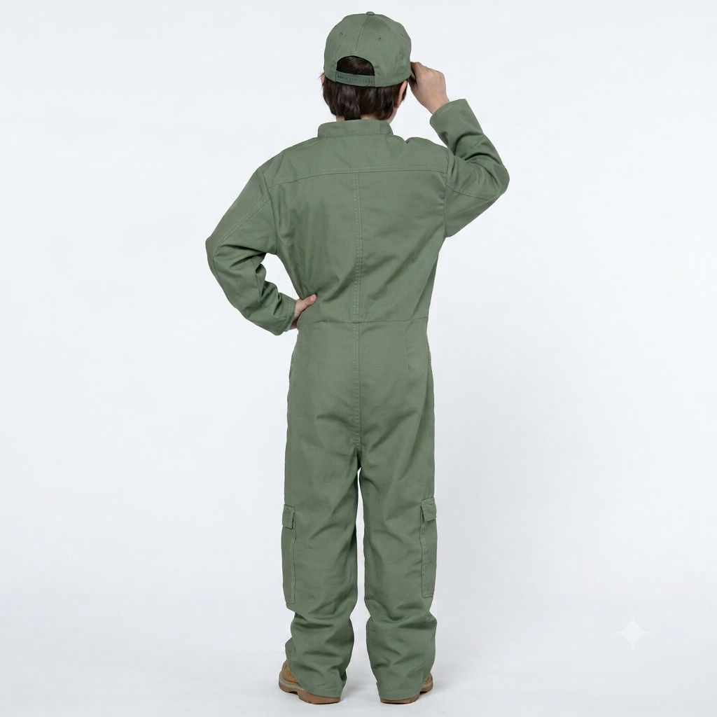 Air Force Toddler Military Pilot Uniform Costume Size 2-4T