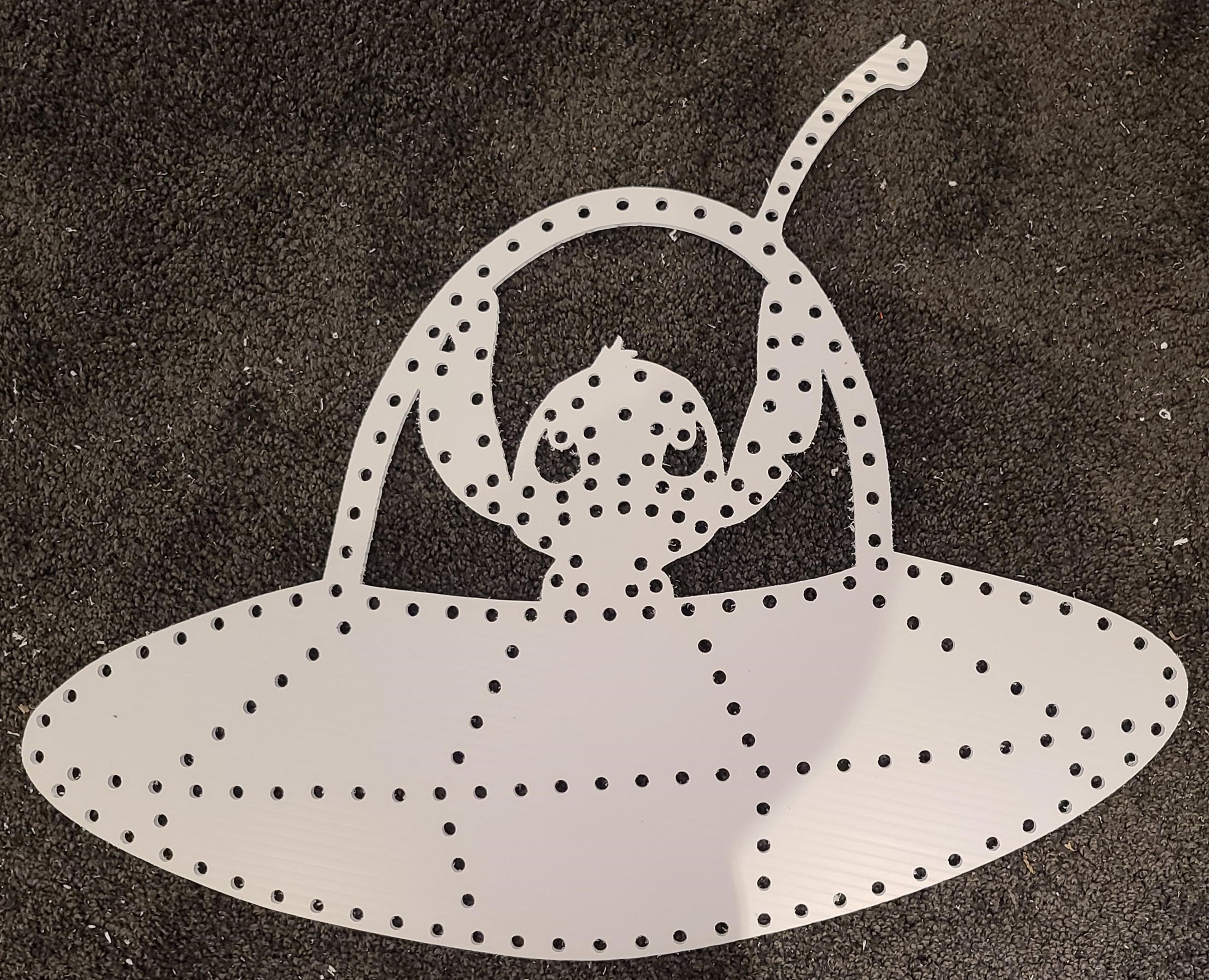 Alien in spaceship 2