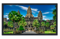 Professionally Framed Angkor Wat Cambodia Skyline High-Resolution Panoramic Photo 12x22 Wall Art