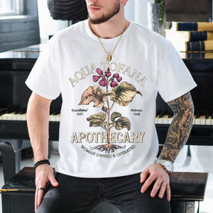 Aqua Tofana Funny Feminist T-Shirt – Vintage Apothecary Giulia Toffana Graphic Tee, Premium 100% Cotton Historical True Crime Top, Made in USA