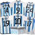 Argentina Soccer Autographed/Signed Jersey Mystery Box with PSA JSA or Beckett COA