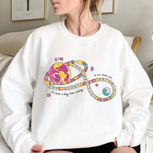 Artemis II NASA Logo sweatshirt – Vintage Washed Space Exploration sweatshirt