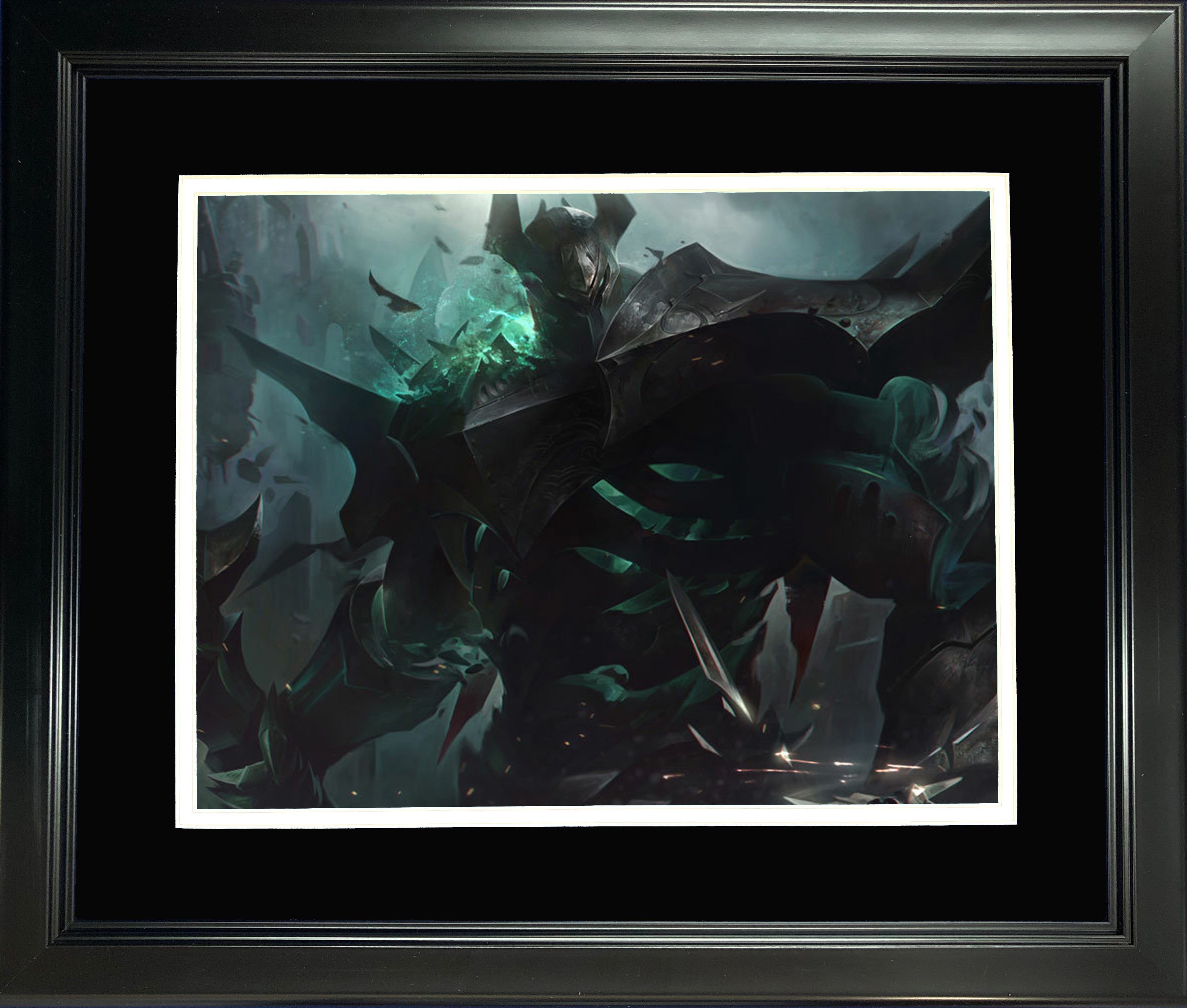 Framed Mordekaiser 11"x14" Video Game Photo