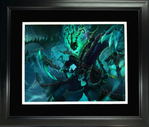 Framed Thresh 11"x14" Video Game Photo