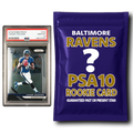 Baltimore Ravens PSA 10 Graded Rookie Card Mystery Pack