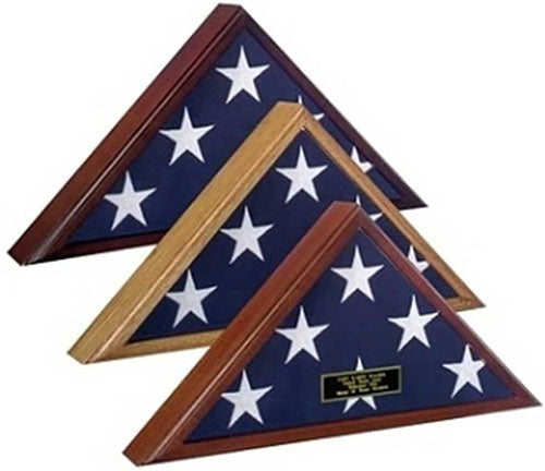 Best Selling Flag Display Case, Case for Casket Flag, Casket flag Case