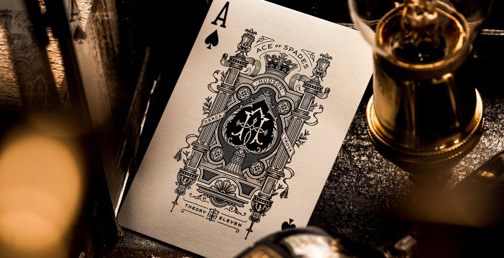 Theory11 Black Hudson Playing Cards
